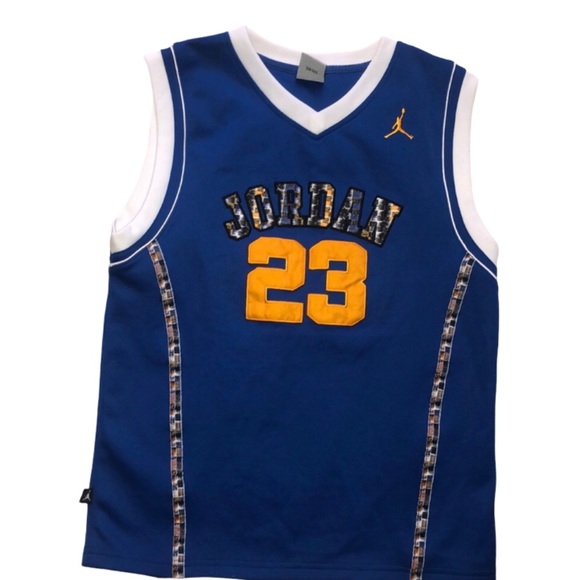 Jordan Shirts & Tops Boy M Jordan Sleeveless Tee Jersey Style